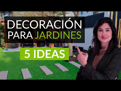 Increíbles sugerencias para un jardín con césped artificial