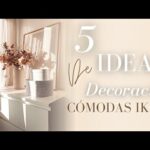 Ideas para decorar la parte superior de una cómoda de dormitorio