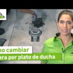 Renueva tu baño con un moderno plato de ducha en lugar de una bañera