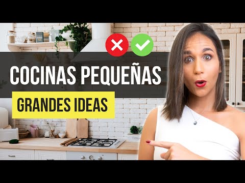 Ideas para una cocina sin puertas