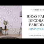 Ideas creativas para decorar las paredes de tu habitación