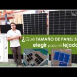 Dimensiones de una placa solar