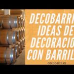 Ideas para decorar con barriles de vino