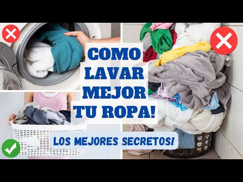 Consejos para un programa de lavado eficiente de ropa blanca