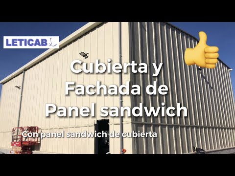 Paneles sándwich para fachadas: una solución eficiente y estética.