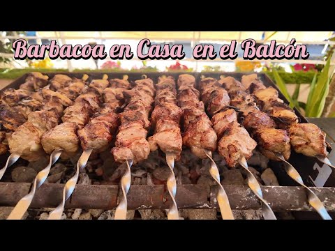 Disfruta de una barbacoa en tu balcón sin complicaciones