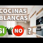 La elegancia de la cocina blanca con encimera beige: una combinación atemporal