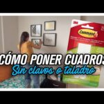 Aprende a colgar un cuadro sin clavos en simples pasos