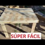 Aprende a construir una mesa con palets: Guía paso a paso