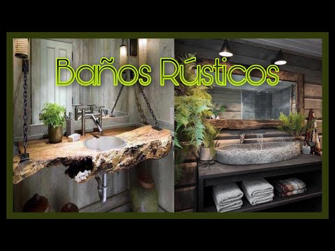 Estilo rústico: Lavabos de piedra para un baño con encanto