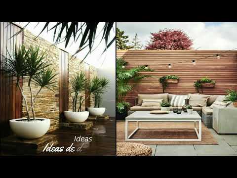 Ideas para decorar la pared de tu terraza