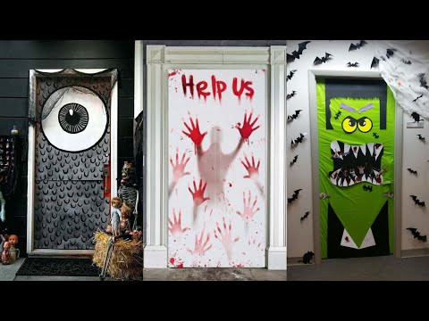 Ideas para decorar la puerta de tu casa en Halloween