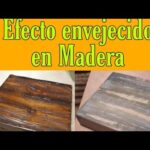 Cómo lograr un aspecto envejecido en la madera: técnicas y consejos