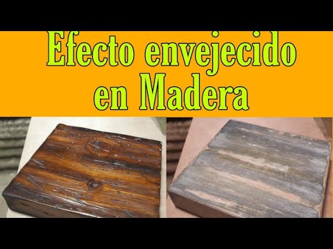 Cómo lograr un aspecto envejecido en la madera: técnicas y consejos