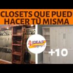 5 ideas económicas para crear un vestidor en una habitación