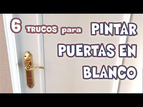 Cómo transformar puertas de sapelly en blanco lacado