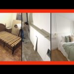 Renueva tu dormitorio con un original cabecero de cama con puerta vieja