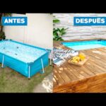 Piscinas de madera asequibles: una opción económica para disfrutar del verano