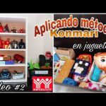 Cómo organizar tus juguetes utilizando el método Konmari