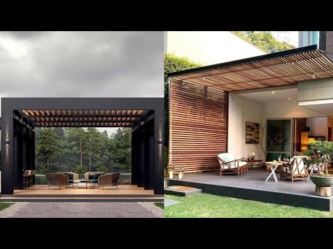 Las impresionantes y elegantes pérgolas de madera modernas que transformarán tu espacio exterior