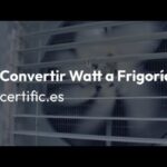 Cómo convertir BTU a frigorías: una guía completa