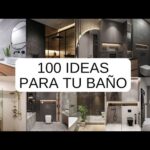 Ideas de decoración para baños en tonos grises