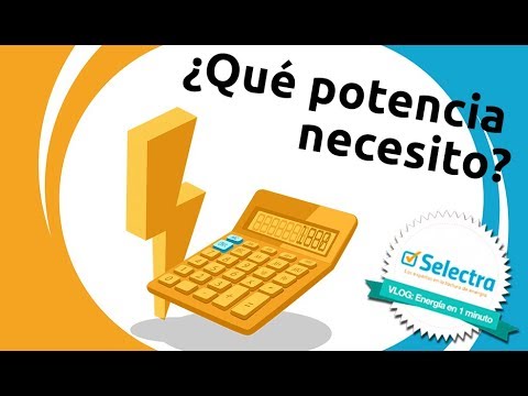 Cómo determinar la potencia eléctrica adecuada para contratar