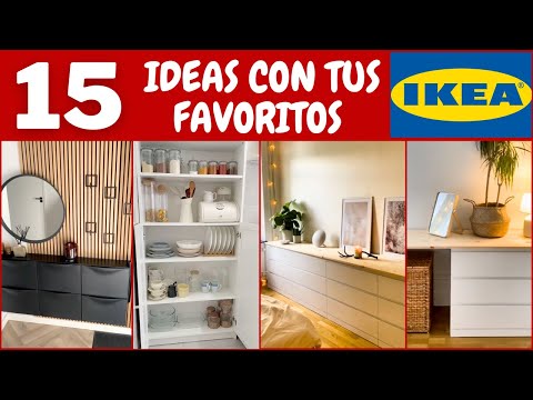 Ideas para amueblar un dormitorio matrimonio completo en Ikea