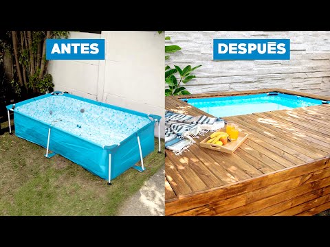 5 innovadoras ideas para tu piscina desmontable