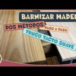 Cómo barnizar madera sin tratar de manera efectiva