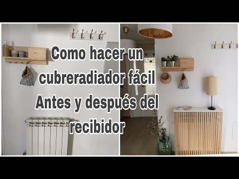 Soluciones creativas para ocultar el radiador y ganar espacio de almacenamiento