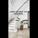 Ideas para decorar la pared de una escalera con cuadros