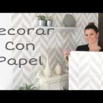 Ideas para decorar el salón con papel pintado