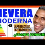 El consumo mensual de energía de un frigorífico: ¿cuántos kW consume?