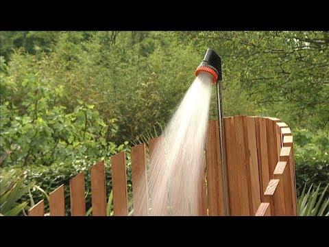 La ducha perfecta para tu jardín: una opción refrescante y funcional