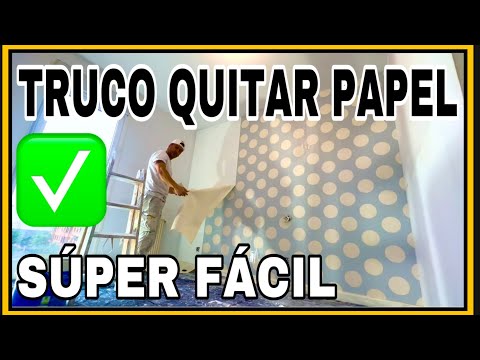 Aprende cómo retirar el papel pintado de una pared de forma efectiva.