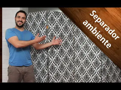 Cómo crear un separador de ambientes de forma sencilla y decorativa