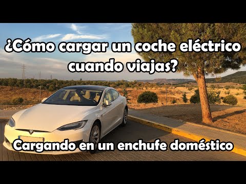 Cómo cargar un coche eléctrico en un enchufe convencional