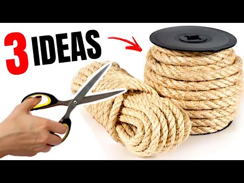 Creativas ideas para hacer manualidades con cuerdas