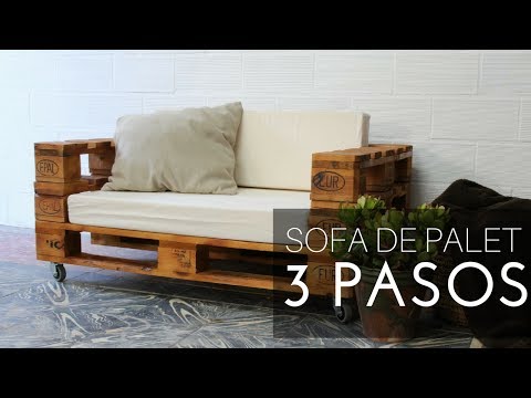 Guía completa para construir un sofá de palets de forma sencilla