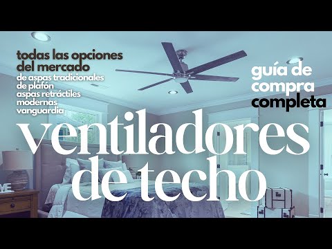 Mejores opciones de ventiladores de techo para el dormitorio