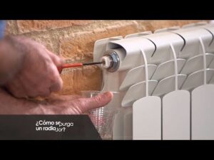 Purgar los radiadores: ¿Es posible hacerlo con la calefacción encendida?