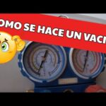 Cómo hacer el vacío en un aire acondicionado paso a paso