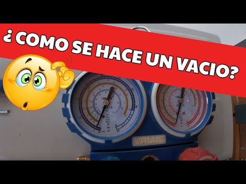 Cómo hacer el vacío en un aire acondicionado paso a paso