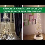 Ideas para decorar tu jardín con un espectacular árbol de Navidad iluminado