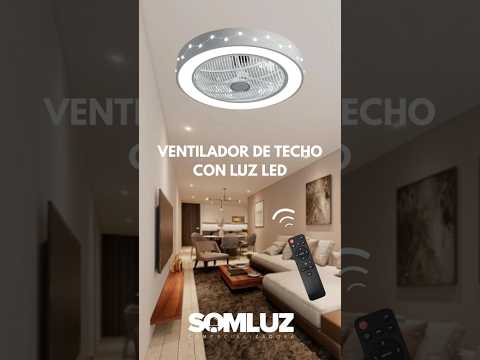 El encanto del ventilador de techo blanco con luz: estilo y funcionalidad para tu hogar