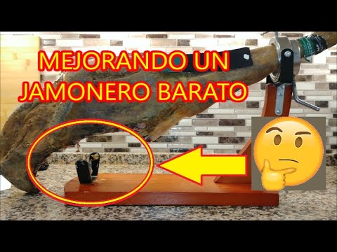 El mejor jamonero giratorio basculante a precio irresistiblemente económico