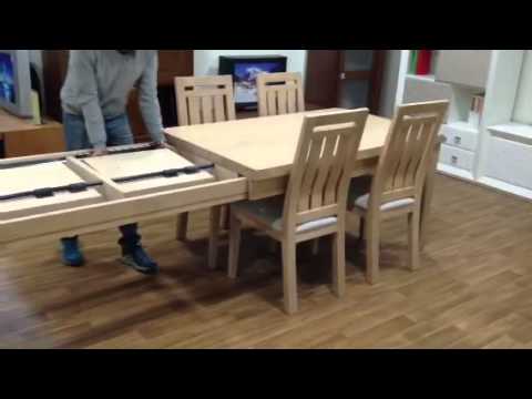 La versatilidad de la mesa de comedor extensible de madera: amplía tu espacio sin renunciar al estilo