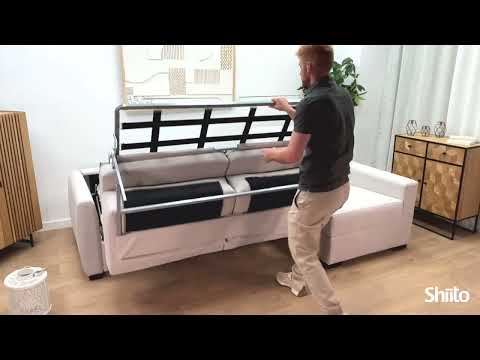 La versatilidad del sofá cama chaise longue con apertura italiana