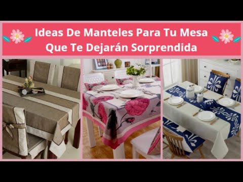 Los mejores manteles de mesa de tela para decorar tu hogar con estilo